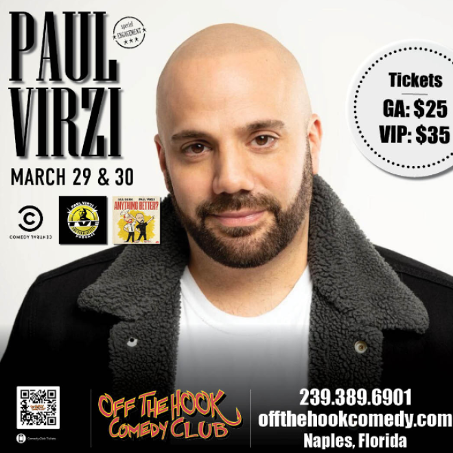 Paul Virzi at Off The Hook Comedy Club (Early Show)